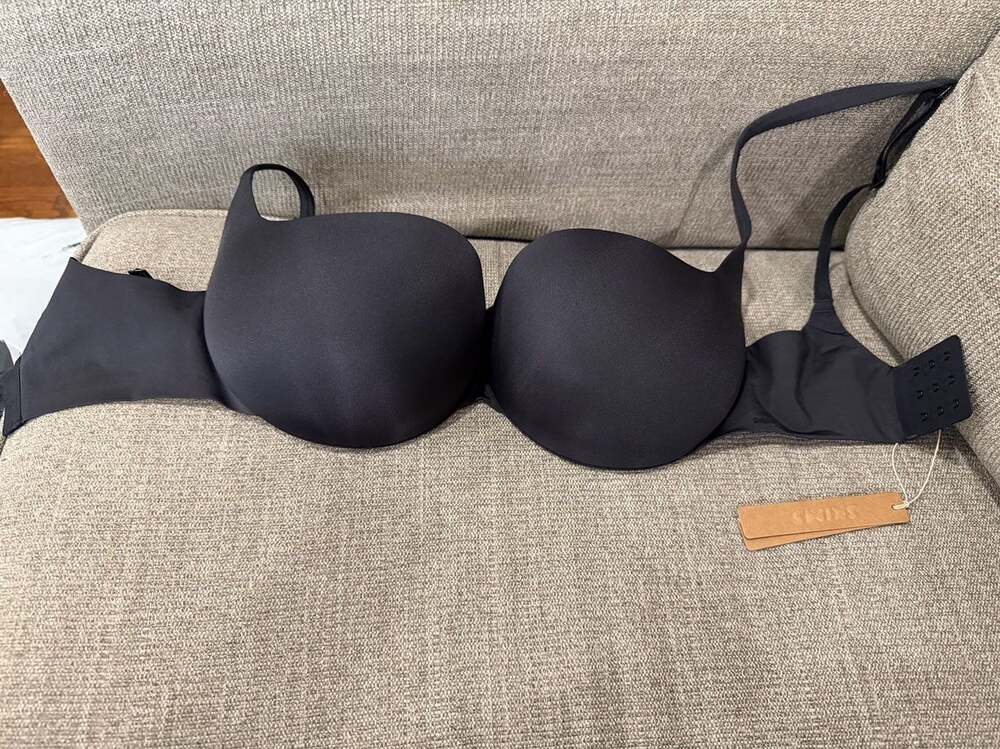 SKIMS Ultimate Push-Up Balconette Bra Onyx Size 32DDD